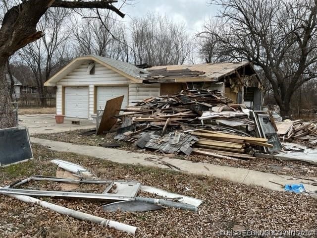 BURNT OUT HOUSE AS/IS VALUE IN LAND