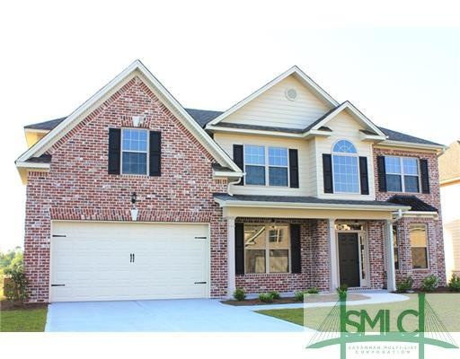 Exterior Front. Picture of Same Plan Built on Diff