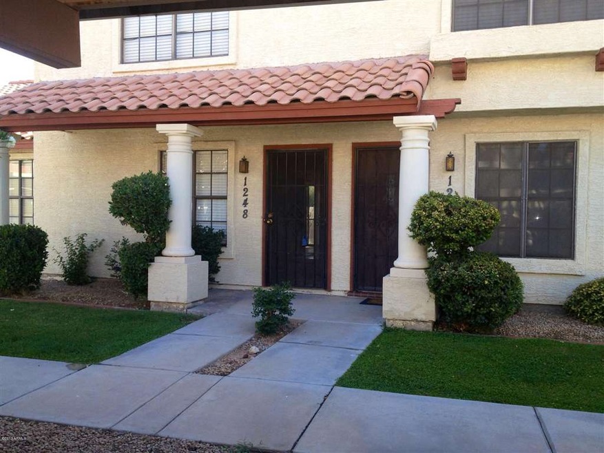 Front of Townhouse