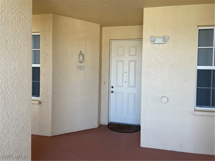 View of exterior entry