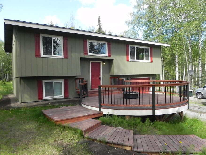 Boardwalk and beautiful deck