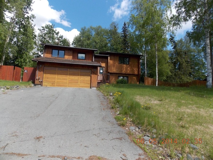 Front view of house