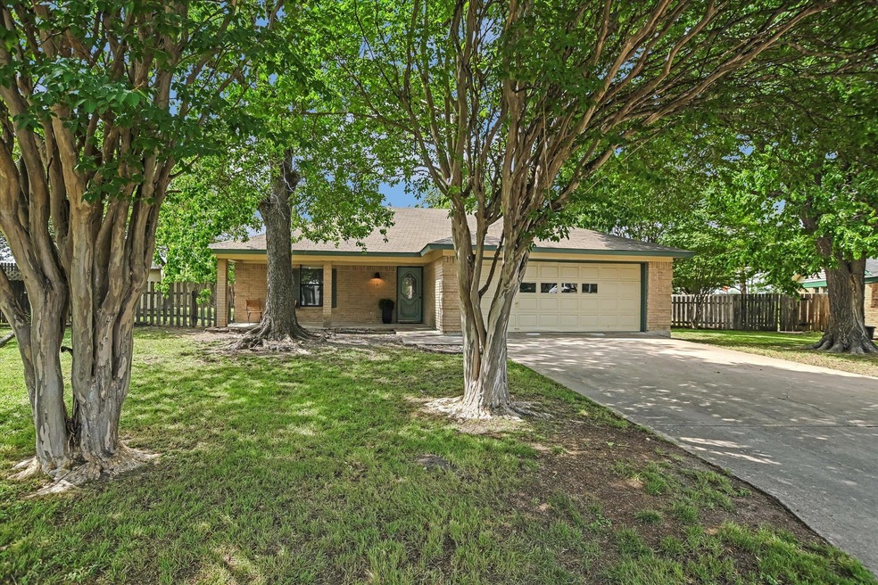 View of front of property with an attached garage