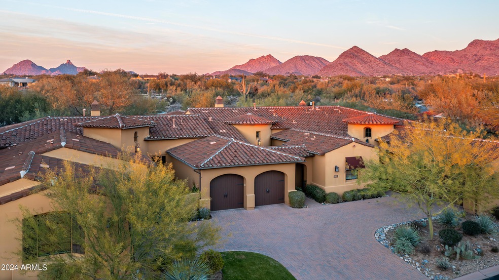 Front aerial shot