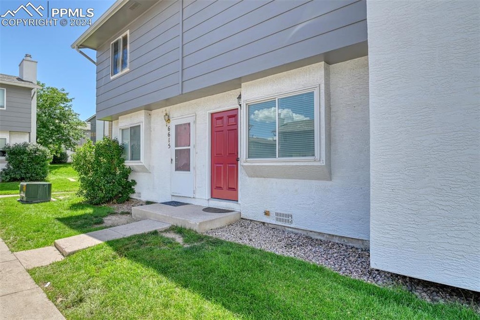 View of front of home with a front lawn