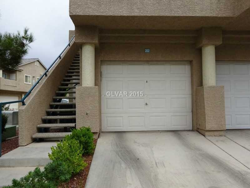 Facade/Exterior Front. Garage directly below unit.