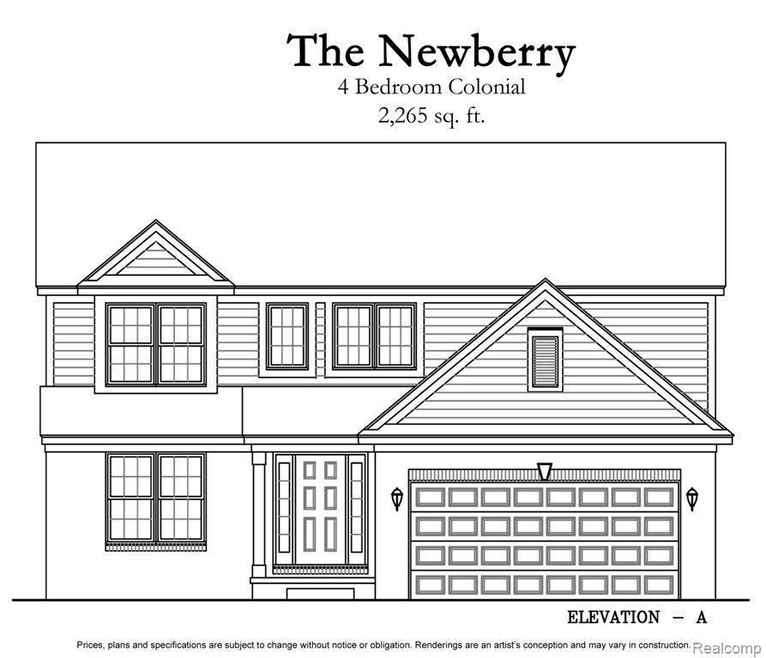 Newberry - Elevation A