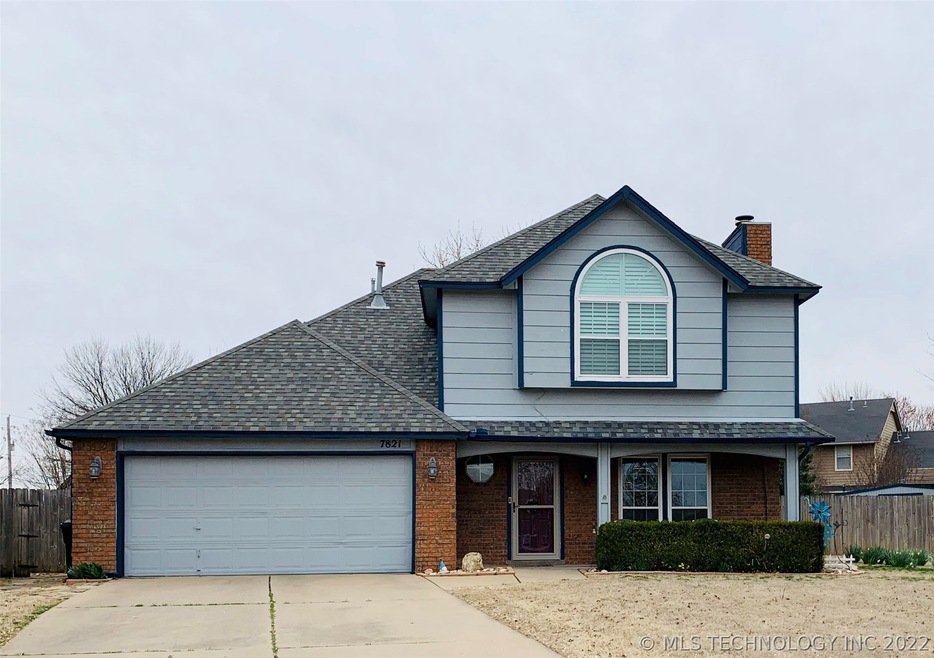 Nice curb appeal with brick and recently painted w