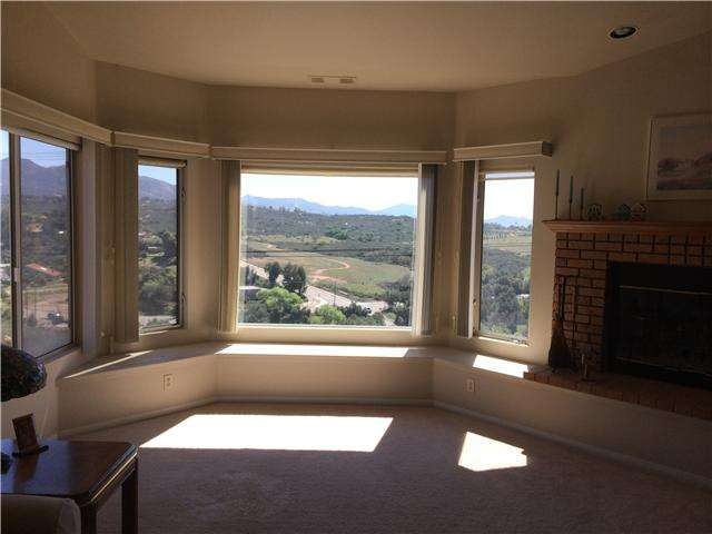 Living room panoramic window