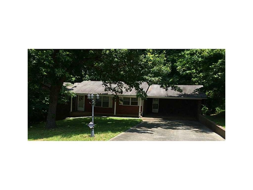 Exterior Front. Beautiful Four Sides Brick Ranch o