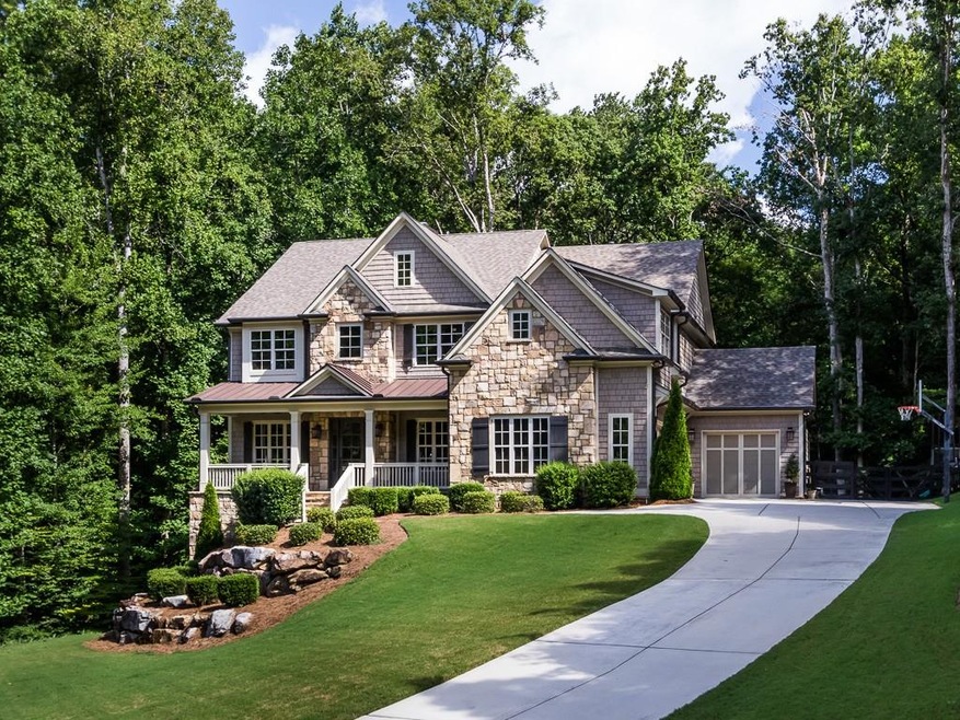 Custom Craftsman built in farmhouse & rustic chic 