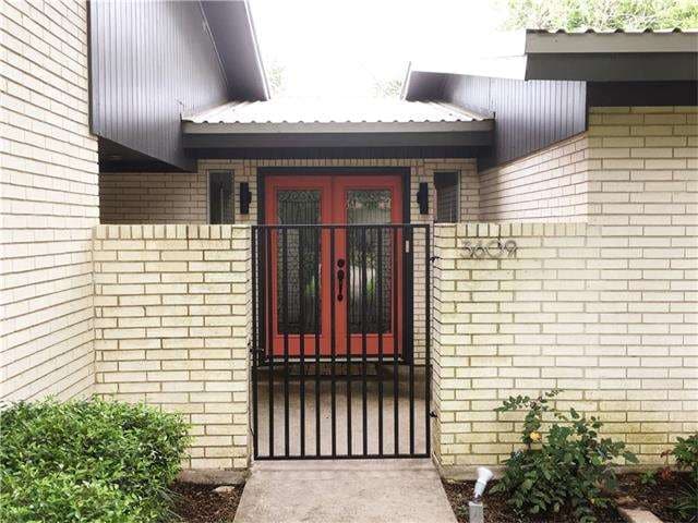 Front entry -