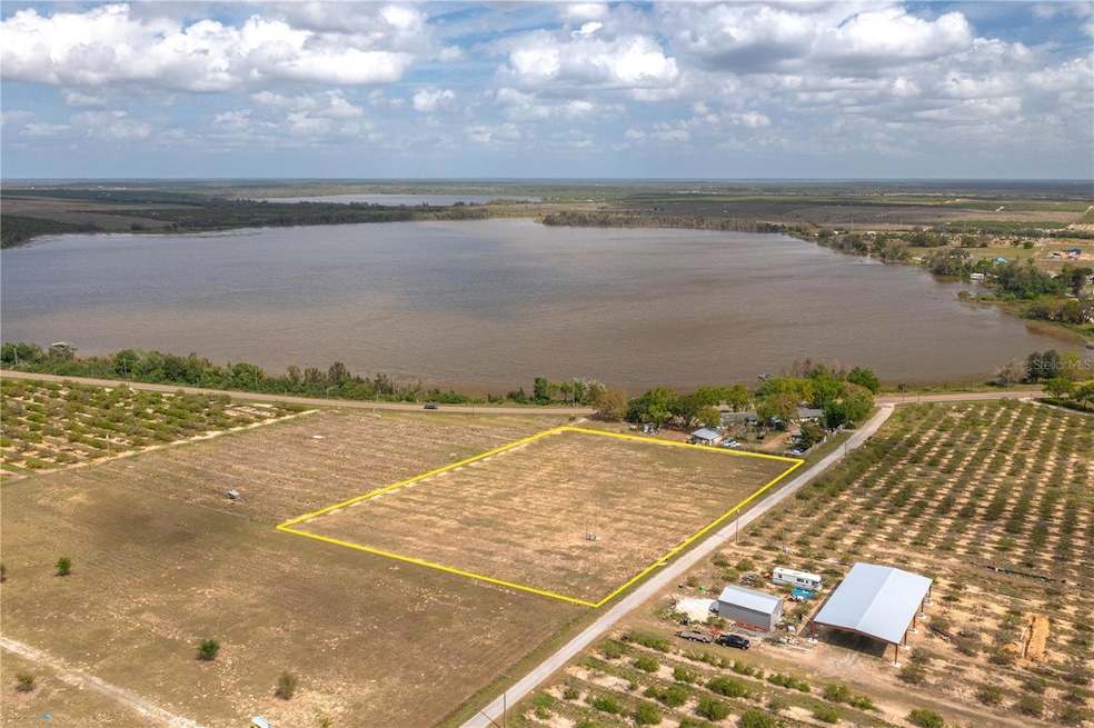 Aerial view looking NE over Lake Moody