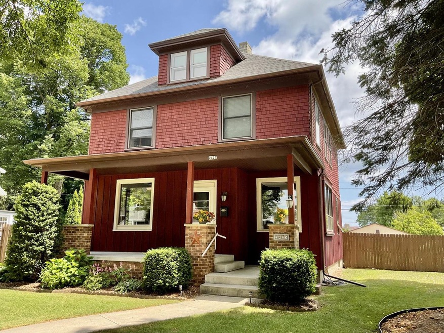Front Exterior with Wide Covered Porch