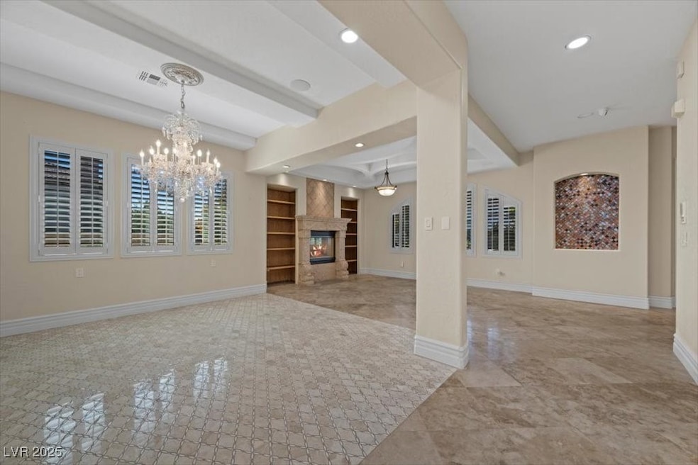 Formal with a Beautiful Chandelier