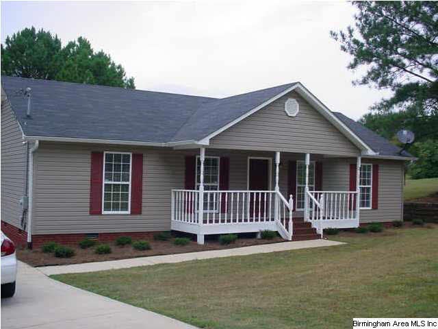 Front view of house