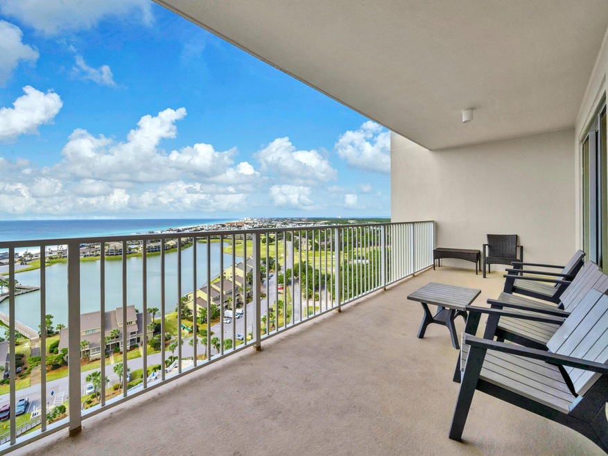 Ariel Dunes II 1608 balcony view!