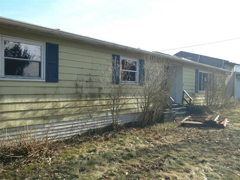 Large three bedroom home on beautiful lot.