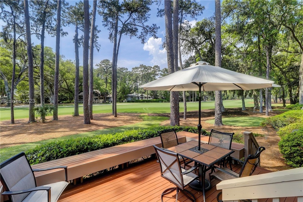 harbour Town Golf view from back deck