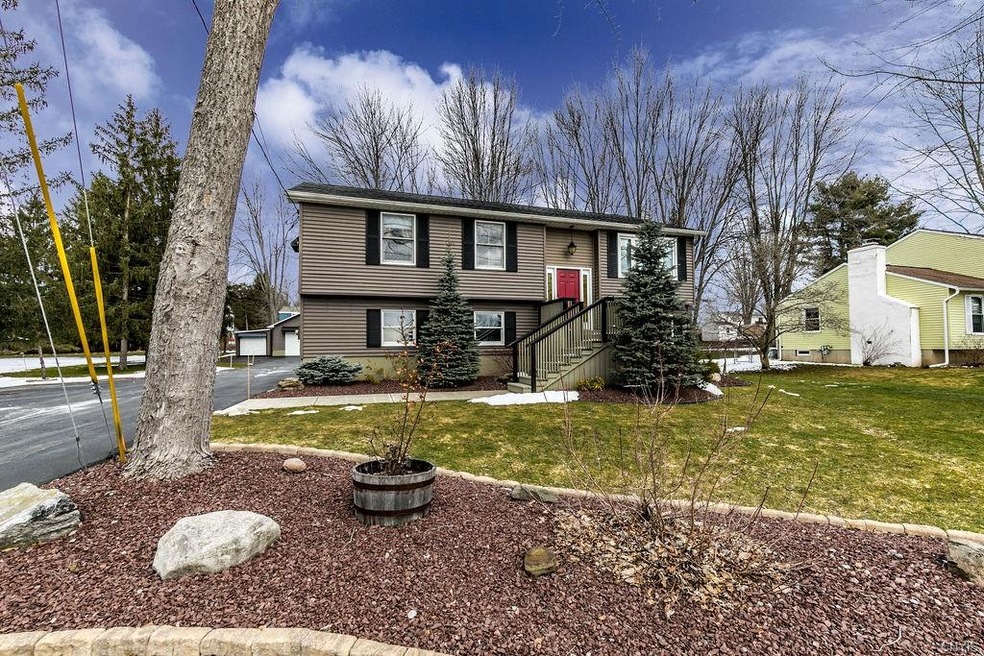 Straight on view features rocky landscape features....