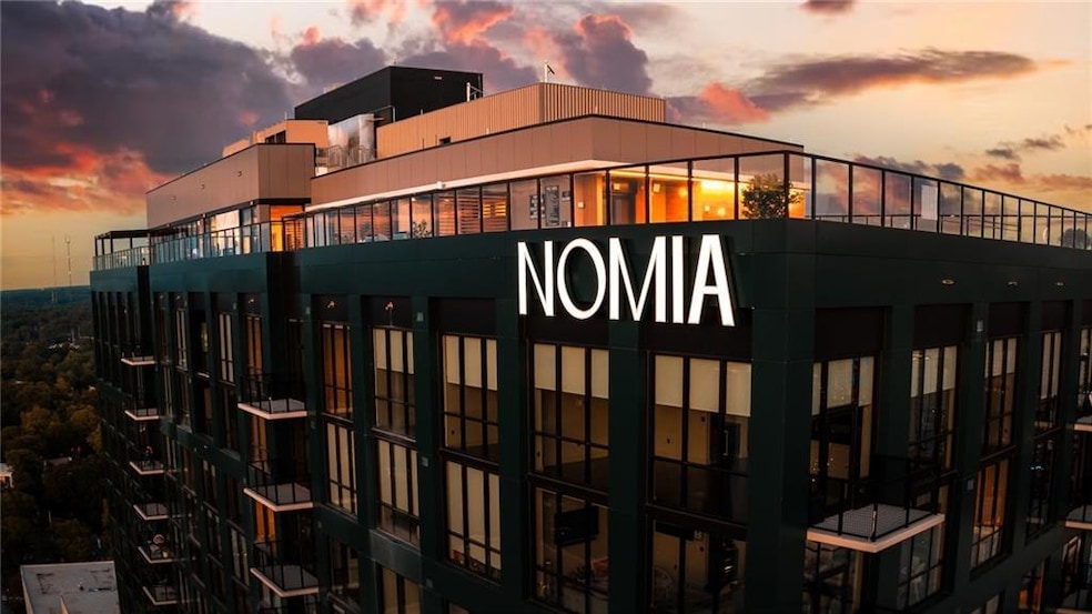 View of gate at dusk