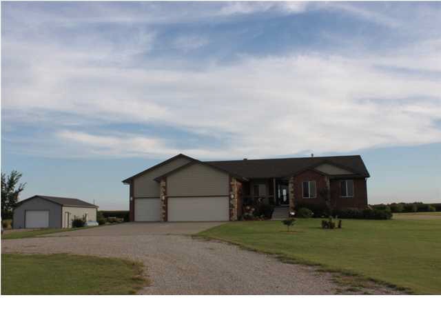 Awesome Andale Property with circle drive in impre