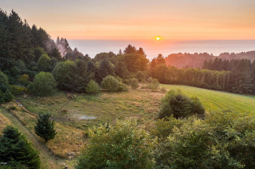Sunset Drone Shot
