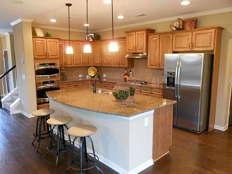 Kitchen. Kitchen, as seen in the Gilchrist model.