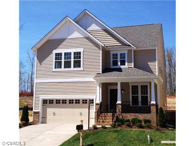 Exterior Front - Builder's picture of home similar