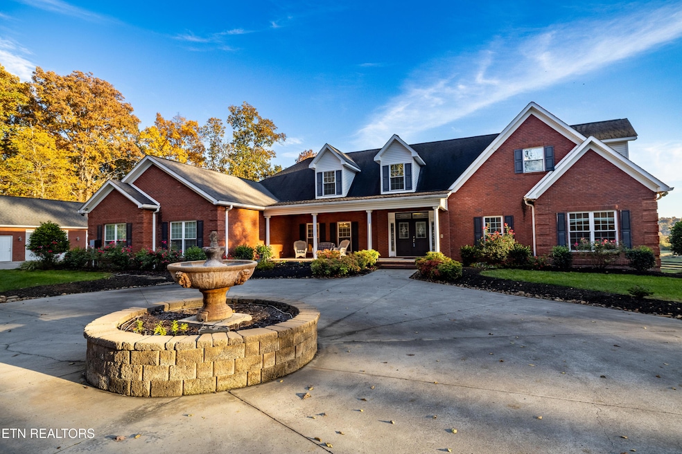 Elegant brick estate home