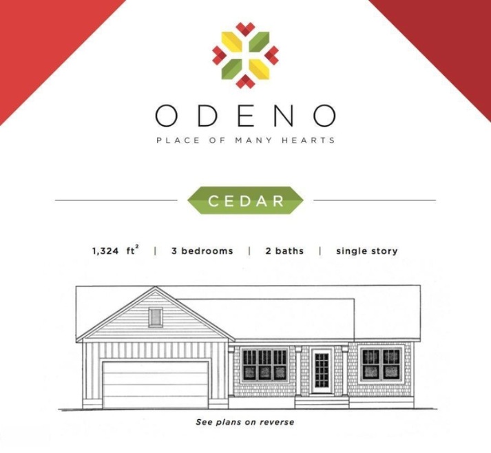 Cedar model front elevation