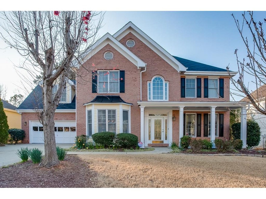 Stunning home that backs up to McDaniel Farm Park.