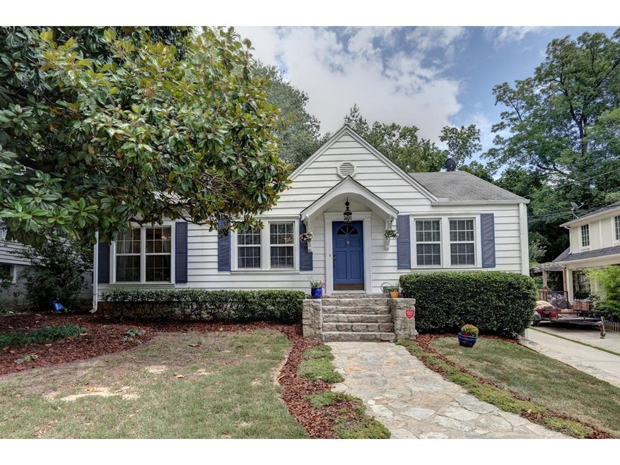 This Peachtree Hills bungalow has tons of charm an