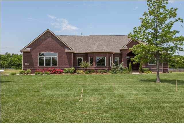 Beautiful full brick custom built ranch style home