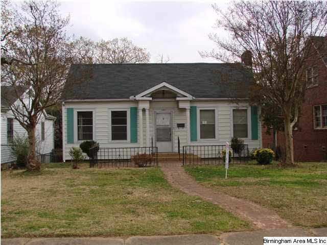 Front view of house
