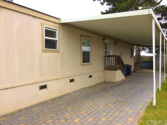 Carport and back door