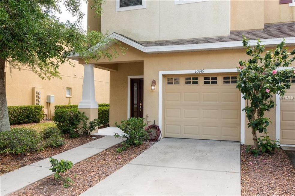 3 bedroom, 2.5, 1 car garage end unit townhome.