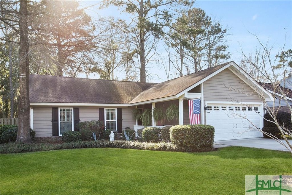 Brick and wood home with 2 car garage.  Garage was