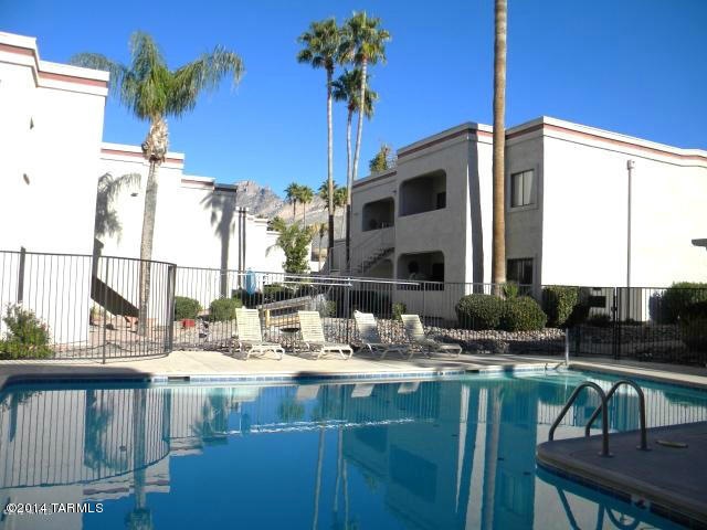 Inside the Gate is the Pool/Spa