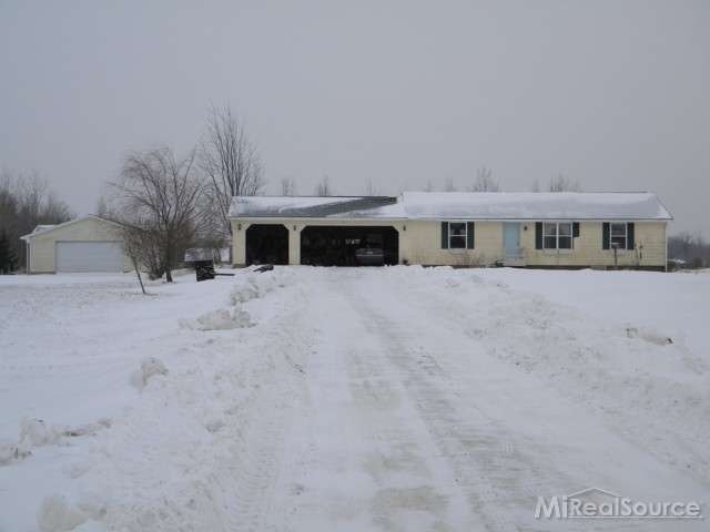 This is a view of the front of the home.