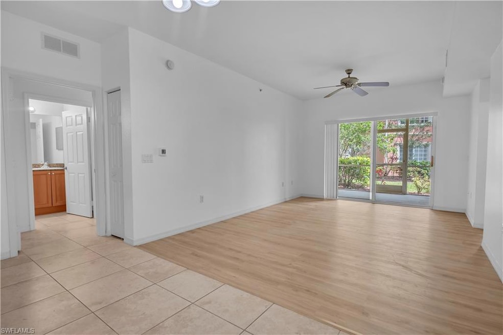 Open Living Room & Dining Room