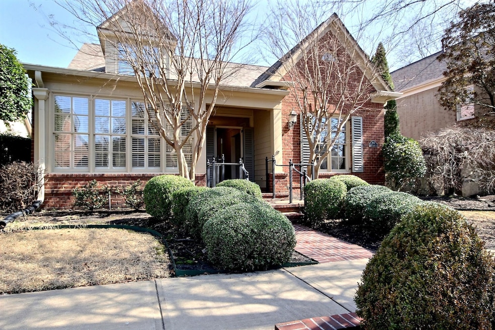 Impressive curb appeal with professional landscapi