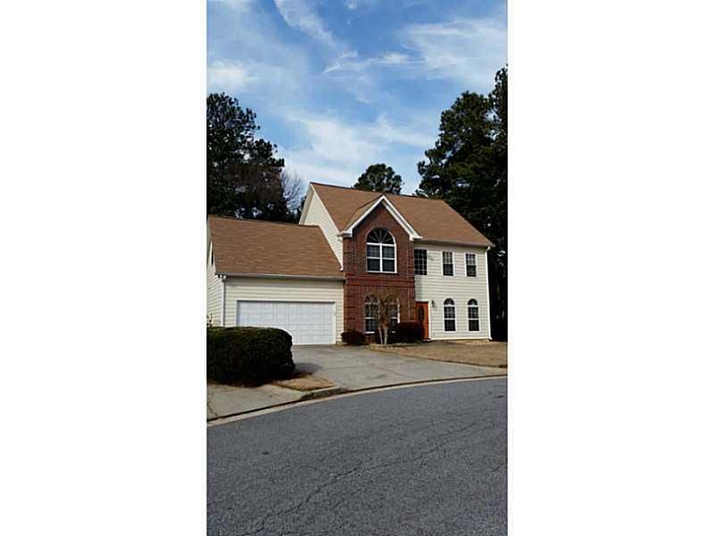 Exterior Front. Cul-de-sac lot and level driveway.