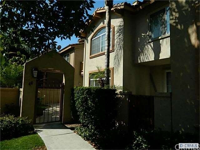 GATED COURT YARD ENTRY..