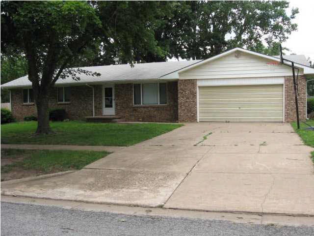 Spacious brick ranch has been well maintained and 
