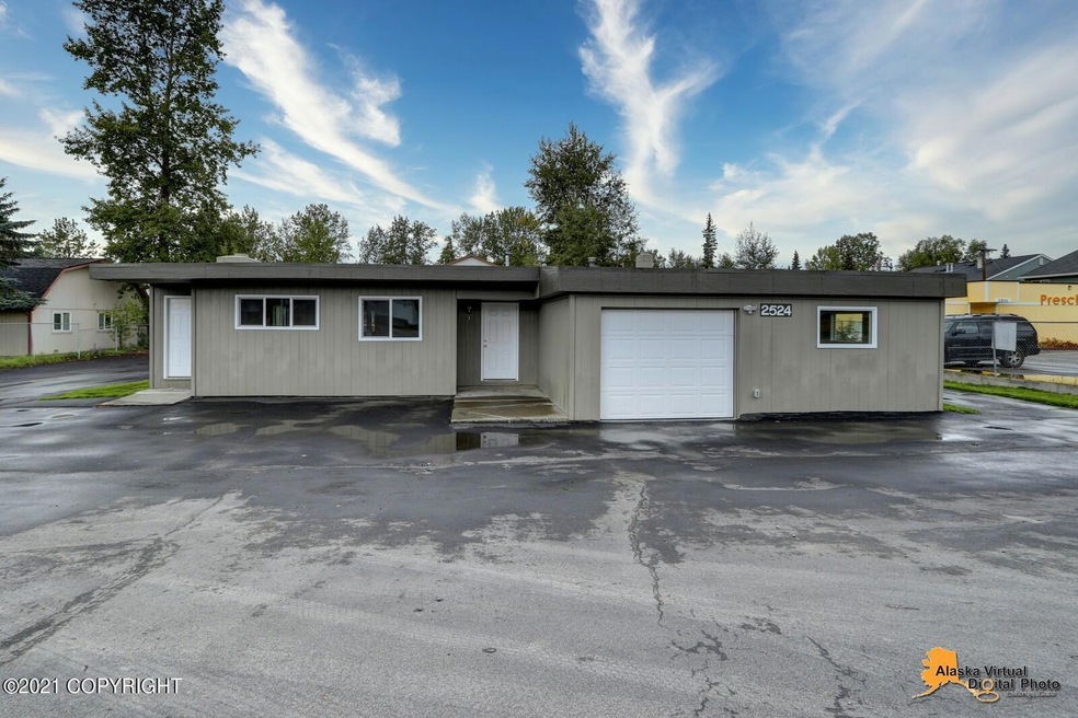 Front Home with Garage!