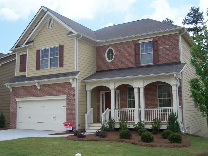 Exterior Front. Not actual home. Sample of plan.