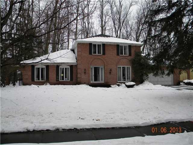 Exterior Front. Front view. Lot is 95  x 184 .