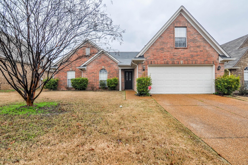 Front Exterior w/2-Car Garage
