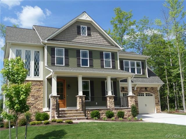 Home shown is similar to the one being built.